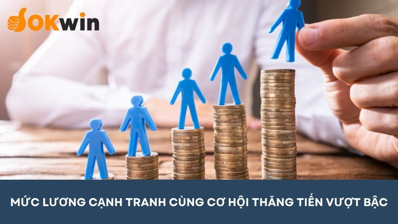Chế độ đãi ngộ hấp dẫn khi làm việc tại OKWIN