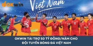 OKWIN tài trợ 50 tỷ đồng mỗi năm cho đội tuyển bóng đá Việt Nam