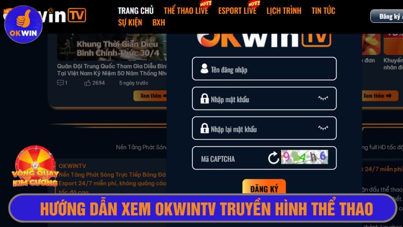 Tạo tài khoản Okwintv nhanh chóng và tiện lợi