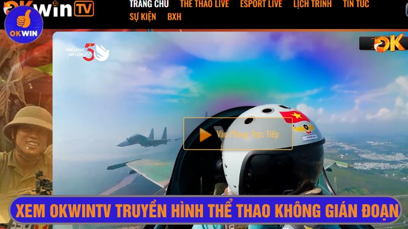 Okwintv truyền hình thể thao miễn phí, tốc độ mượt mà