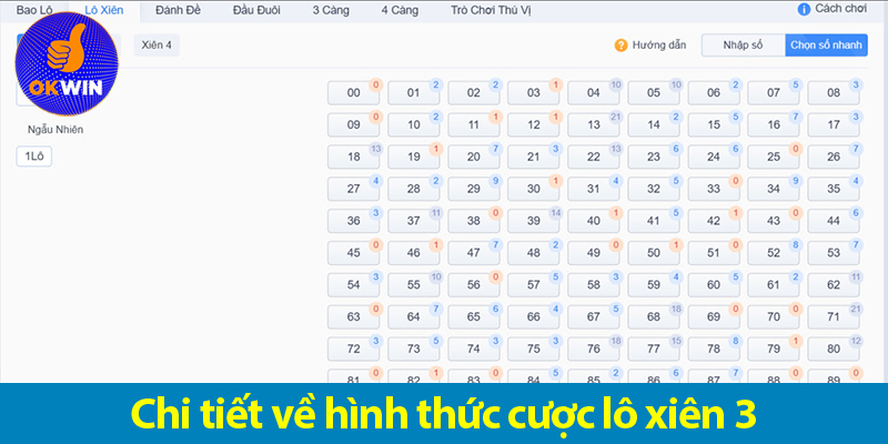 Khám phá cách chơi và bí quyết cược lô xiên 3 bất bại cho lô thủ học hỏi
