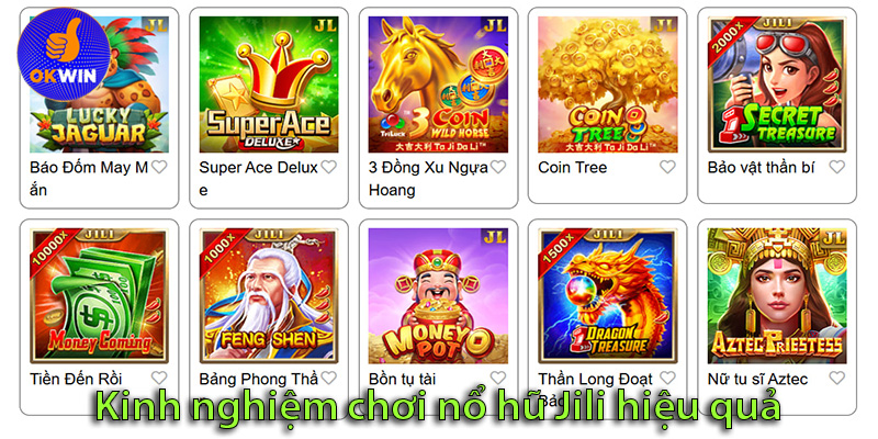 Khám phá kinh nghiệm chơi nổ hũ Jili của các pro lâu năm