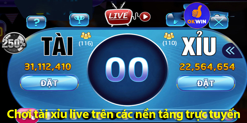 Chơi tài xỉu live: Xu hướng kiếm tiền mới cho anh em đam mê đỏ đen